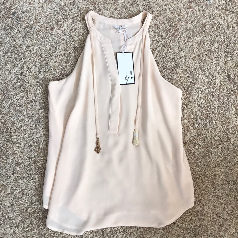Norah halter neck float top
